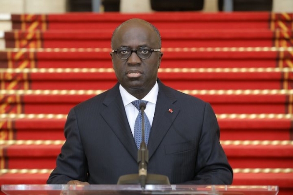 Le ministre ivoirien des Affaires &eacute;trang&egrave;res Marcel Amon Tanoh