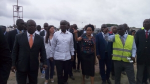 C&ocirc;te d&rsquo;Ivoire-Village des Jeux de la Francophonie d'Abidjan : Micha&euml;lle Jean satisfaite de l&rsquo;avanc&eacute;e des travaux