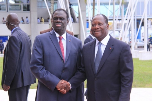 Visite de travail en CI/Le chef de la Transition Michel Kafando : &laquo; Le cas Blaise Compaor&eacute; n&rsquo;est pas un probl&egrave;me pour le Burkina s&rsquo;il n&rsquo;a pas de vell&eacute;it&eacute; de d&eacute;stabilisation ou de nuire &agrave; la transition &raquo;