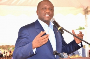 Le ministre de l'Int&eacute;rieur Hamed Bakayoko