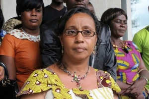 Pr&eacute;sidentielle 2015/ Kouangoua Jacqueline promet une pension aux veuves des victimes de guerre