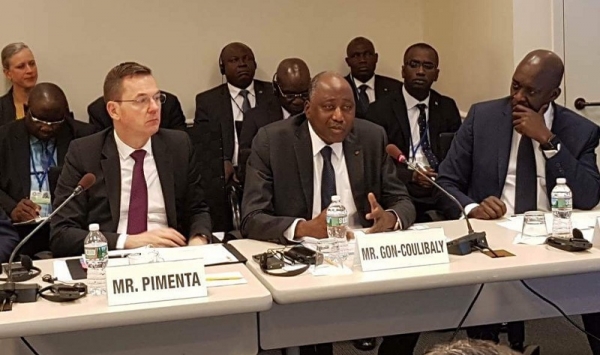 Gon Coulibaly salue l&rsquo;engagement de la BM et de la BAD &agrave; soutenir l&rsquo;industrie cacaoy&egrave;re en C&ocirc;te d&rsquo;Ivoire et au Ghana