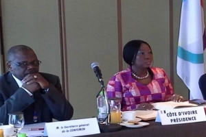 Education pour le d&eacute;veloppement:  Kandia Camara porte la voix de la C&ocirc;te d'ivoire au sommet d'Oslo