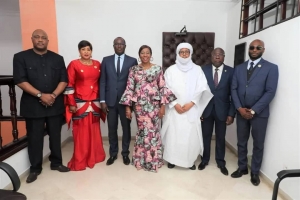 C&ocirc;te d&rsquo;Ivoire/S&eacute;nat : Kandia Camara re&ccedil;oit une d&eacute;l&eacute;gation du Comit&eacute; Interparlementaire de l'UEMOA