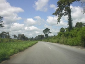 C&ocirc;te d'Ivoire: Le bitumage de la route Bolona-fronti&egrave;re du Mali (32 km) avancent bien