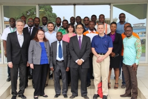 Experts du CI-CERT, responsables de l'ARTCI et de l'ambassade des Etats-Unis d'Am&eacute;rique