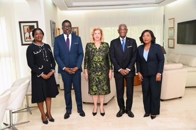 Partenariat : des responsables d&rsquo;Air C&ocirc;te d&rsquo;Ivoire &eacute;changent avec Dominique Ouattara