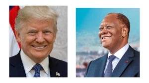 C&ocirc;te d&rsquo;Ivoire-Pr&eacute;sidentielle 2025 : Trump f&eacute;licite Ouattara pour sa r&eacute;&eacute;lection