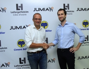 C&ocirc;te d&rsquo;Ivoire :  le ciment B&eacute;lier d&eacute;sormais sur Jumia