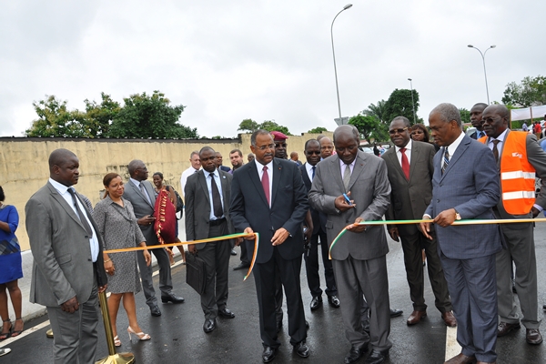Routes-Abidjan : La bretelle de la "Rue des Jardins" de Cocody inaugur&eacute;e