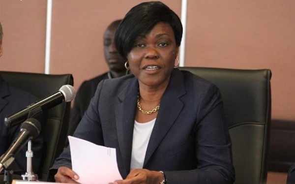 La ministre du Plan et du D&eacute;veloppement, Kaba Nial&eacute;