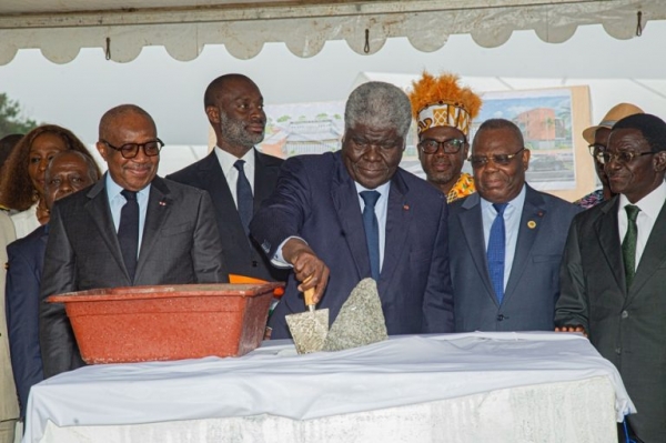 C&ocirc;te d&rsquo;Ivoire : le nouveau si&egrave;ge du P&ocirc;le p&eacute;nal &eacute;conomique et financier en construction &agrave; Bingerville