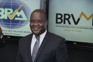 Le DG de la BRVM Edoh Kossi Amenounv&eacute; (ph d'archives)