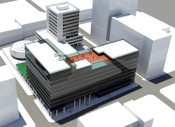 Maquette de M&ouml;venpick Abidjan dont l'ouverture est pr&eacute;vue en 2020