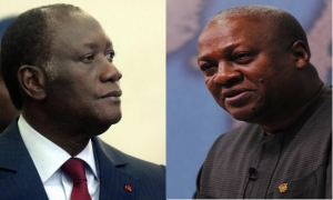 Litige p&eacute;trolier C&ocirc;te d'Ivoire-Ghana : Ouattara et Mahama se parlent &agrave; Gen&egrave;ve