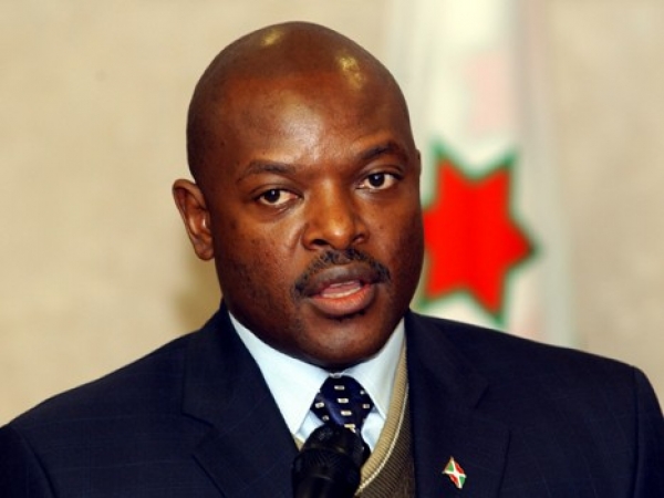 Le pr&eacute;sident Burundais Pierre Nkuruziza