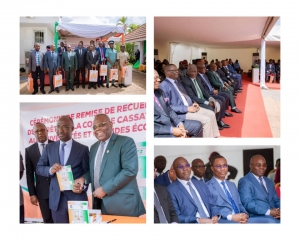 C&ocirc;te d&rsquo;Ivoire : les Universit&eacute;s ivoiriennes re&ccedil;oivent les Recueils de D&eacute;cisions de la Cour de Cassation