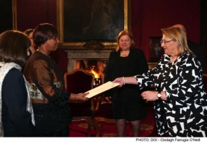 Diplomatie : l&rsquo;Ambassadeur Janine Tagliante-Saracino pr&eacute;sente ses lettres de cr&eacute;ance &agrave; la Pr&eacute;sidente de la R&eacute;publique de Malte