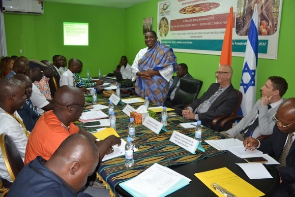 L&rsquo;ambassade d&rsquo;Isra&euml;l en C&ocirc;te d&rsquo;Ivoire expose ses performances agricoles &agrave; l&rsquo;OMCC