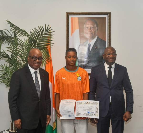 Distinction : Habibou Ou&eacute;draogo &eacute;lev&eacute;e au rang de Chevalier du M&eacute;rite Sportif