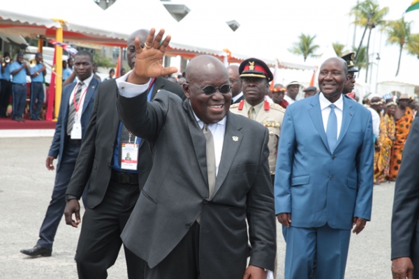 C&ocirc;te d&rsquo;Ivoire : Le pr&eacute;sident ghan&eacute;en a quitt&eacute; Abidjan apr&egrave;s un s&eacute;jour de 72 heures