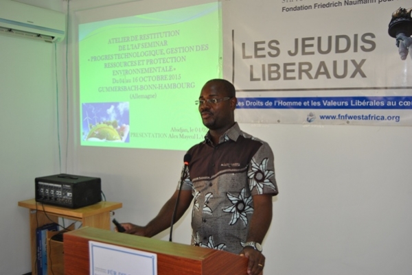 D&eacute;veloppement durable: un sp&eacute;cialiste ivoirien conseille le mod&egrave;le allemand