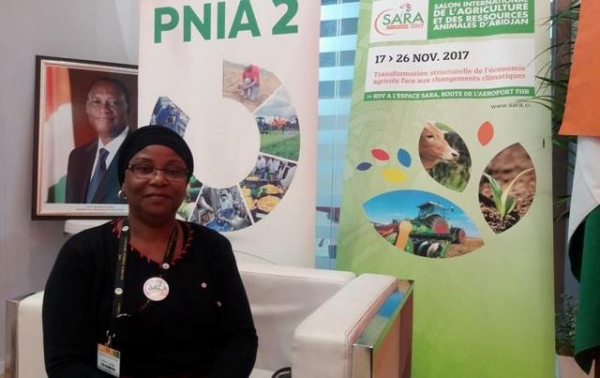 Mme Cond&eacute; Tour&eacute; Di&eacute;n&eacute;bou, commissaire g&eacute;n&eacute;ral du SARA