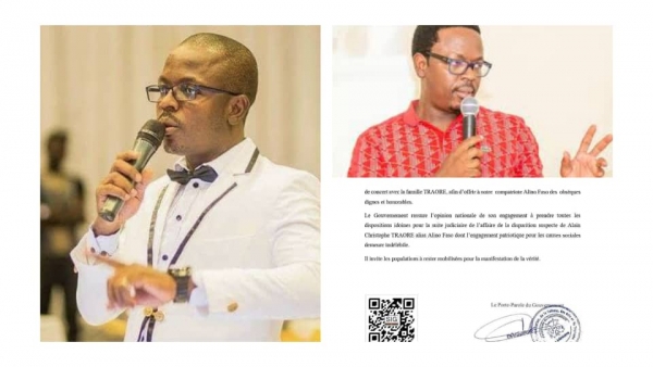 C&ocirc;te d'Ivoire-LDA/ La d&eacute;pouille d&rsquo;Alino Faso rapatri&eacute;e lundi &agrave; Ouagadougou