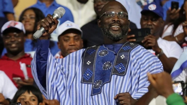 Georges Weah : Du stade Willis D. Knuckles Jr de Monrovia &agrave; la Pr&eacute;sidence de la R&eacute;publique