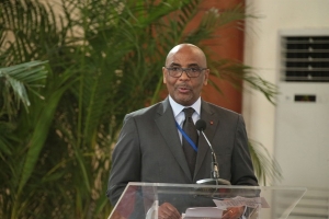 Jean-Marie Aka, pr&eacute;sident du patronat ivoirien,