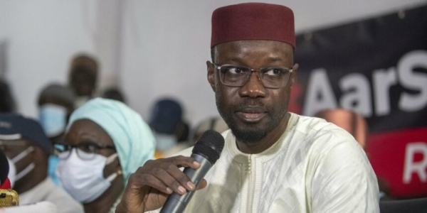 Une manifestation de soutien massive &agrave; Ousmane Sonko &agrave; Dakar