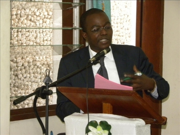 Dr C&eacute;lestin Gnonzion, pr&eacute;sident du RIPESDr C&eacute;lestin Gnonzion, pr&eacute;sident du RIPES