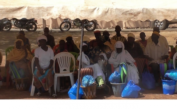C&ocirc;te d&rsquo;Ivoire : Des malades de la l&egrave;pre re&ccedil;oivent des vivres et non vivres &agrave; Odienn&eacute;