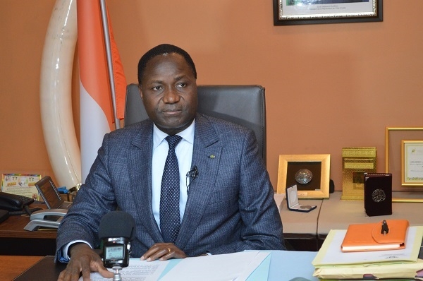 Le ministre ivoirien de l'Agriculture Mamadou Sangafowa Coulibaly