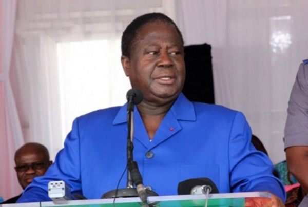 Le pr&eacute;sident du PDCI, Henri Konan B&eacute;di&eacute; (Ph. d'archive)