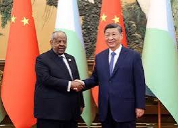 Xi f&eacute;licite Guelleh pour sa r&eacute;&eacute;lection &agrave; la pr&eacute;sidence de Djibouti