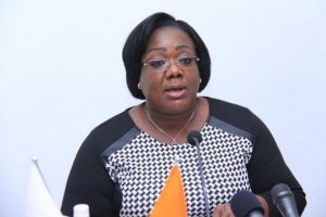 La ministre de l'Environnement, de la Salubrit&eacute; de C&ocirc;te d'Ivoire, Anne Ouloto