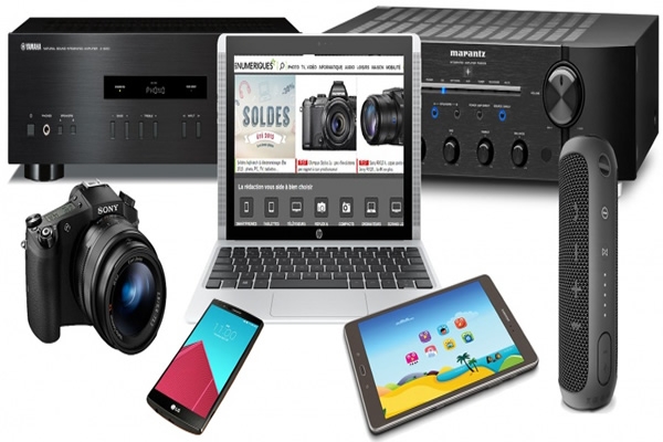 T&eacute;l&eacute;phonie, TV, PC, Tablettes... : 5 jours de promotion pour acqu&eacute;rir  les meilleures marques high-tech, &agrave; moiti&eacute; prix