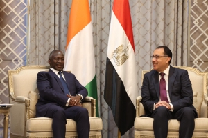Renforcement des liens bilat&eacute;raux : Adama Bictogo en visite officielle en &Eacute;gypte
