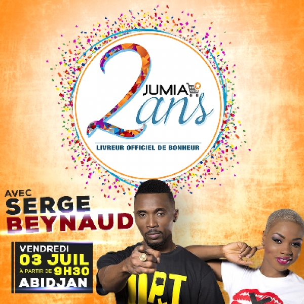 2 ans de JUMIA-CI: Au rythme d&rsquo;un roadshow &agrave; Abidjan avec Serge Beynaud