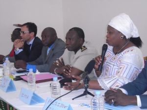 A travers sa cheffe de division Am&eacute;nagement du territoire communautaire, Mme Aminata Sy, la Commission de l&rsquo;Uemoa apporte son soutien aux initiatives de l&rsquo;Union des collectivit&eacute;s de l&rsquo;Espace SKBO
