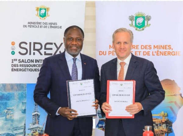 C&ocirc;te d&rsquo;Ivoire/Exploration p&eacute;troli&egrave;re : trois contrats de partage de production sign&eacute;s entre le gouvernement ivoirien et une entreprise am&eacute;ricaine