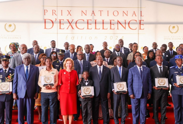 C&ocirc;te d&rsquo;Ivoire : les candidatures ouvertes du 25 f&eacute;vrier au 30 avril pour 87 distinctions pour le Prix national d&rsquo;Excellence 2026
