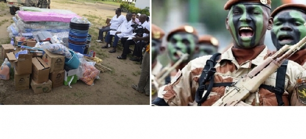 C&ocirc;te d'Ivoire-Adiak&eacute; : Apr&egrave;s leur mutinerie, les Forces sp&eacute;ciales tentent la r&eacute;conciliation avec les populations par des dons