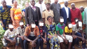 Neuf adolescents victimes de trafic rapatri&eacute;s au Burkina Faso