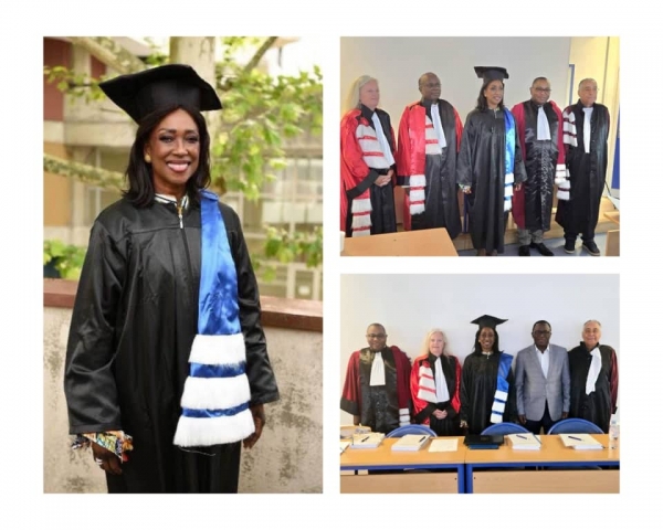 C&ocirc;te d&rsquo;Ivoire : une s&eacute;natrice ivoirienne soutient une th&egrave;se sur le r&eacute;&eacute;quilibrage des pouvoirs au sein du Parlement de la CEDEAO