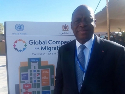 C&ocirc;te d&rsquo;Ivoire: le pays &laquo; adh&egrave;re totalement &raquo; au Pacte mondial sur les migrations (Ministre)