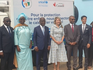 C&ocirc;te d&rsquo;Ivoire/Lutte contre le paludisme : le Programme &Eacute;largi de Vaccination re&ccedil;oit du mat&eacute;riel pour intensifier la vaccination
