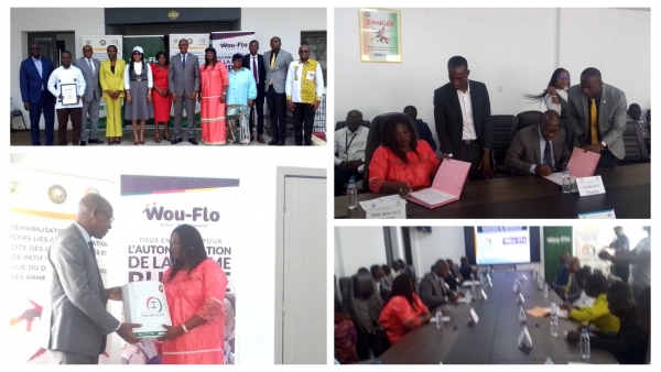 C&ocirc;te d'Ivoire : la ComNat-ALPC et l'Ong "Wou-Flo" unissent leurs forces contre la violence arm&eacute;e