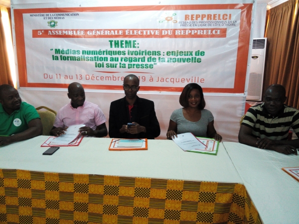 M&eacute;dia/ 5e AGE du REPPRELCI : Les travaux en commission ont bel et bien d&eacute;but&eacute; ce matin.